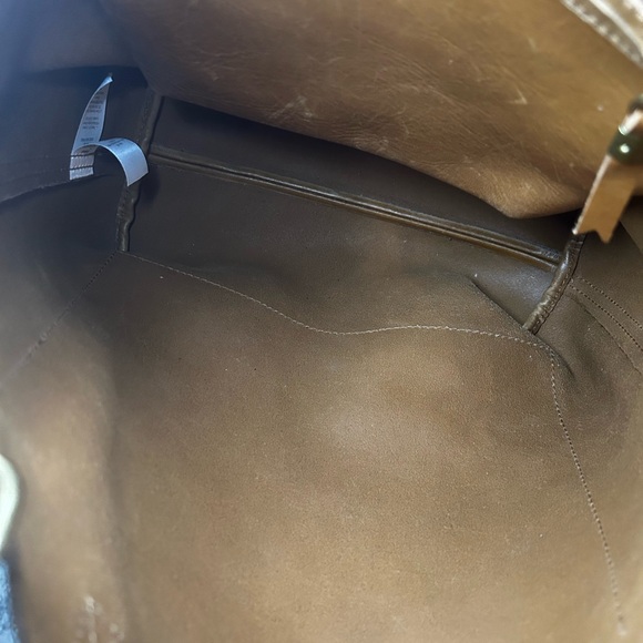 Madewell Brown Leather Transport Tote w/ removable strap - Picture 4 of 5